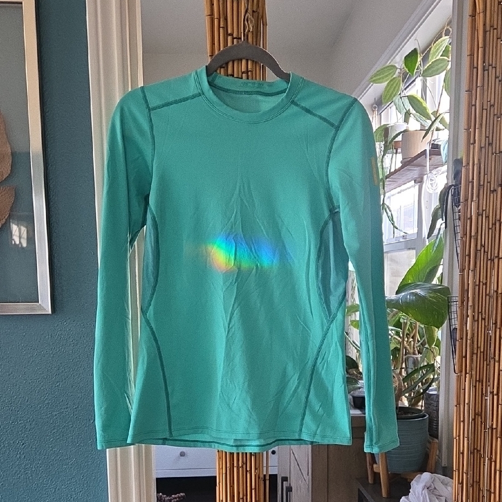 Arc'teryx Turquoise Performance Top Base Layer
